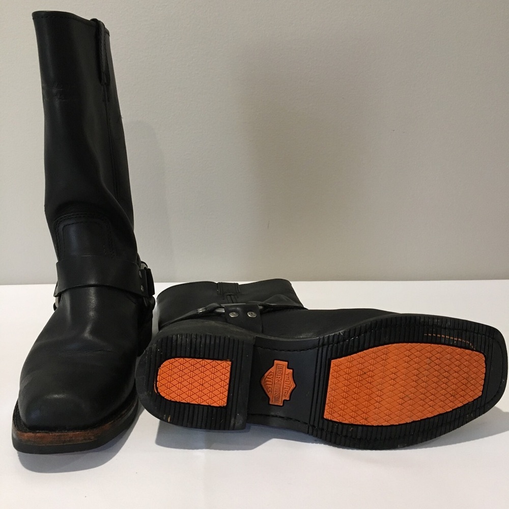 HARLEY DAVIDSON HIGH CUT RIDING BOOTS SIZE 8M used